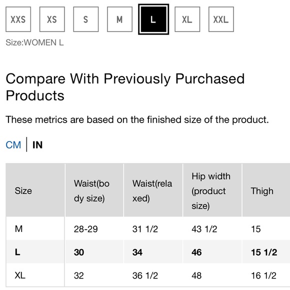 UNIQLO Easy Cargo Pants in Natural Cream Adjustable Hems Women's Size L - Picture 9 of 15